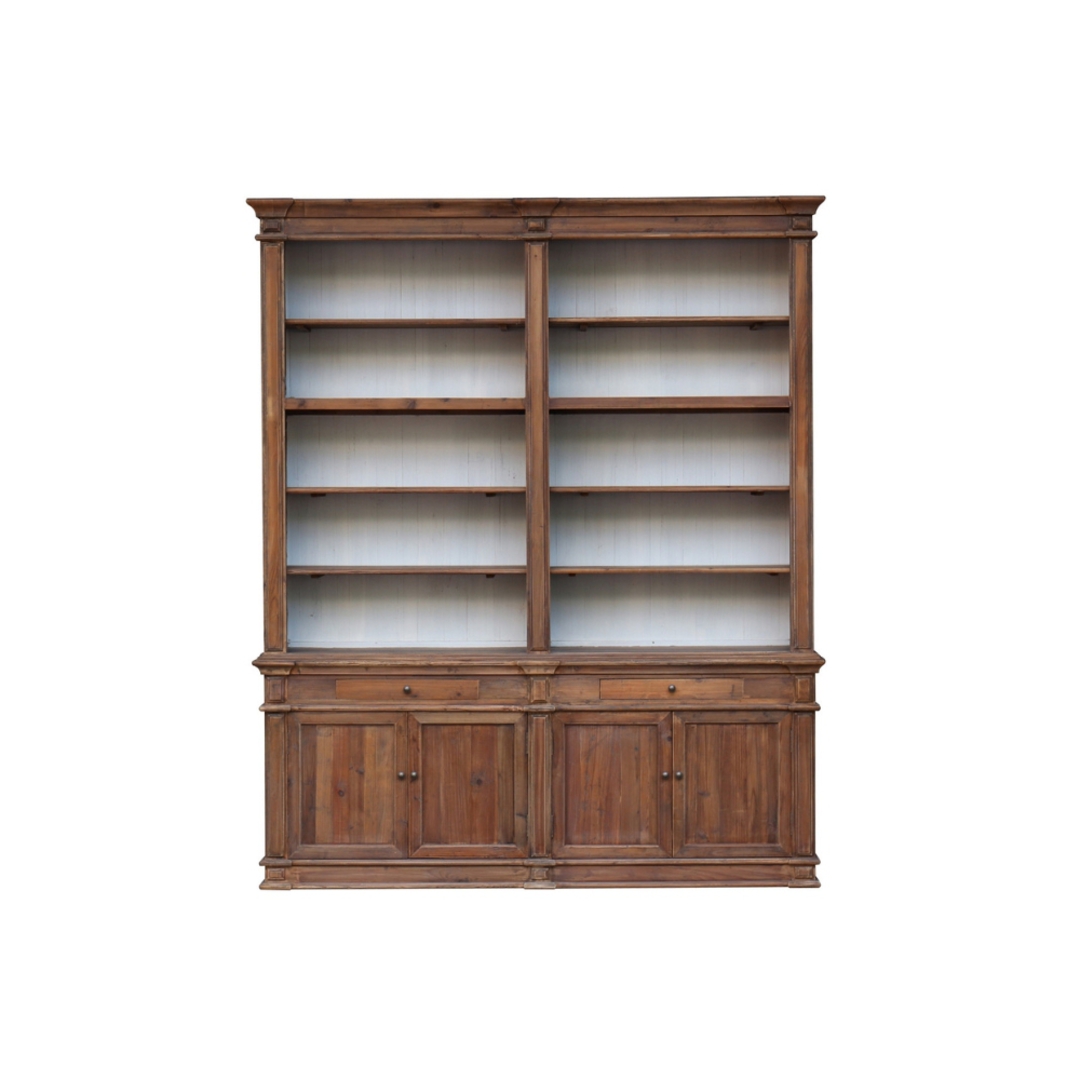 Old Pine Library Cabinet image 0